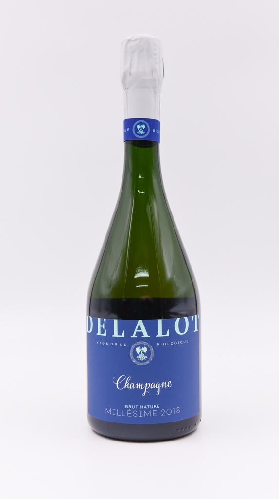 Champagne, Delalot, Millésime , 2018, 75 cl