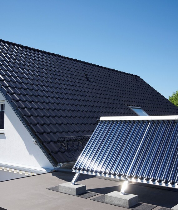 SC - Système solaire thermique tubes sous-vide - Vaillant 1x4